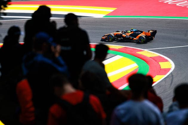 F1 - BELGIAN GRAND PRIX 2026 01 NORRIS Lando (gbr), McLaren F1 Team MCL40, action during the Formula 1 Belgian Grand Prix 2026, 10th round of the 2026 Formula One World Championship, WM, Weltmeisterschaft from July 17 to 19, 2026 on the Circuit de Spa-Francorchamps, in Stavelot, Belgium - StavelotBelgium  Copyright: xFLORENTxGOODENx