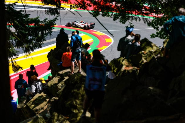 F1 - BELGIAN GRAND PRIX 2026 87 BEARMAN Ollie Oliver (gbr), TGR Haas F1 Team VF-26, action during the Formula 1 Belgian Grand Prix 2026, 10th round of the 2026 Formula One World Championship, WM, Weltmeisterschaft from July 17 to 19, 2026 on the Circuit de Spa-Francorchamps, in Stavelot, Belgium - StavelotBelgium  Copyright: xFLORENTxGOODENx