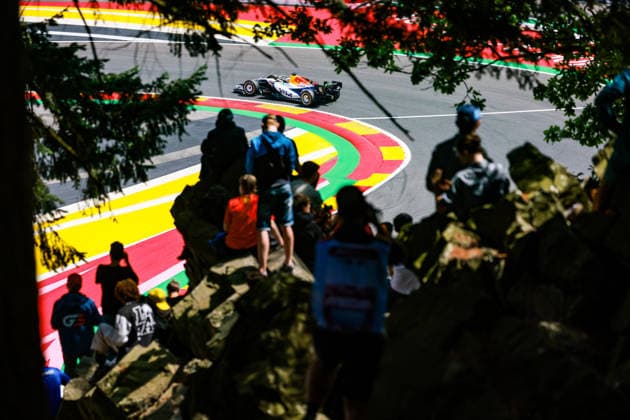 F1 - BELGIAN GRAND PRIX 2026 41 LINDBLAD Arvid (gbr), Visa Cash App RB F1 Team VCARB03, action during the Formula 1 Belgian Grand Prix 2026, 10th round of the 2026 Formula One World Championship, WM, Weltmeisterschaft from July 17 to 19, 2026 on the Circuit de Spa-Francorchamps, in Stavelot, Belgium - StavelotBelgium  Copyright: xFLORENTxGOODENx