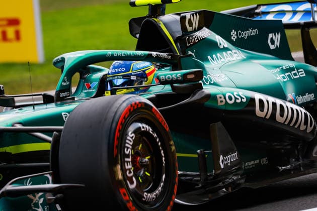 F1 - BELGIAN GRAND PRIX 2026 14 ALONSO Fernando (spa), Aston Martin F1 Team AMR26, action during the Formula 1 Belgian Grand Prix 2026, 10th round of the 2026 Formula One World Championship, WM, Weltmeisterschaft from July 17 to 19, 2026 on the Circuit de Spa-Francorchamps, in Stavelot, Belgium - StavelotBelgium  Copyright: xFLORENTxGOODENx