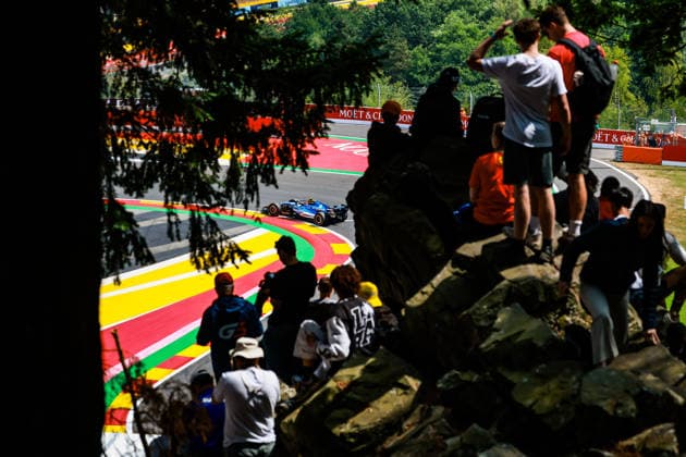F1 - BELGIAN GRAND PRIX 2026 55 SAINZ Carlos (spa), Williams Racing FW48, action during the Formula 1 Belgian Grand Prix 2026, 10th round of the 2026 Formula One World Championship, WM, Weltmeisterschaft from July 17 to 19, 2026 on the Circuit de Spa-Francorchamps, in Stavelot, Belgium - StavelotBelgium  Copyright: xFLORENTxGOODENx