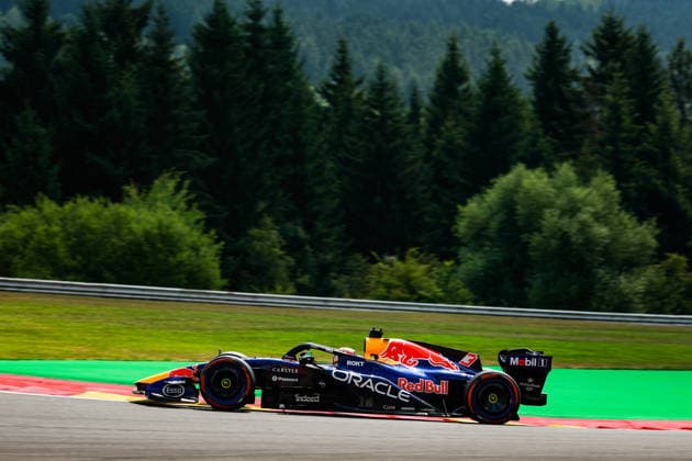 F1 - BELGIAN GRAND PRIX 2026 03 VERSTAPPEN Max (nld), Red Bull Racing Ford RB22, action during the Formula 1 Belgian Grand Prix 2026, 10th round of the 2026 Formula One World Championship, WM, Weltmeisterschaft from July 17 to 19, 2026 on the Circuit de Spa-Francorchamps, in Stavelot, Belgium - StavelotBelgium  Copyright: xFLORENTxGOODENx