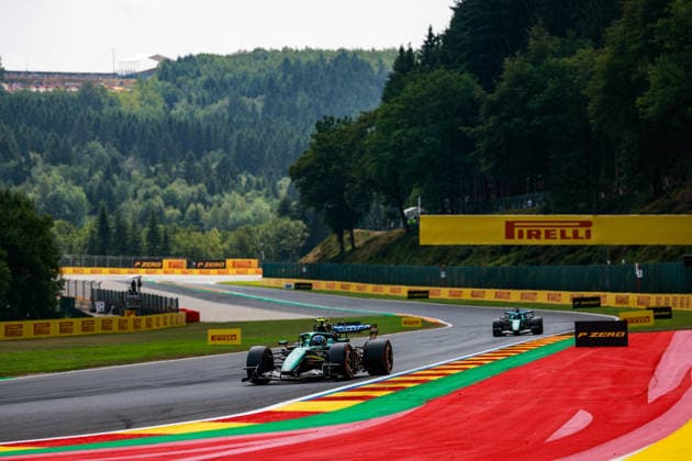 F1 - BELGIAN GRAND PRIX 2026 14 ALONSO Fernando (spa), Aston Martin F1 Team AMR26, action during the Formula 1 Belgian Grand Prix 2026, 10th round of the 2026 Formula One World Championship, WM, Weltmeisterschaft from July 17 to 19, 2026 on the Circuit de Spa-Francorchamps, in Stavelot, Belgium - StavelotBelgium  Copyright: xFLORENTxGOODENx