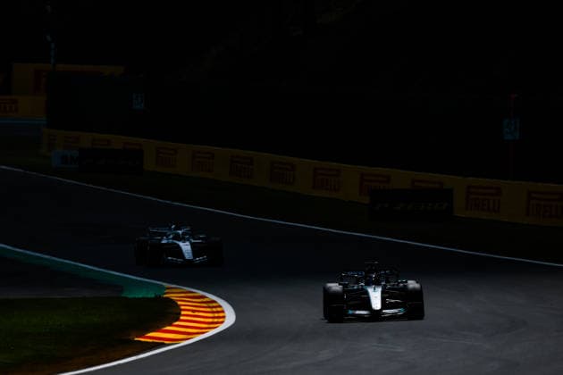 F1 - BELGIAN GRAND PRIX 2026 63 RUSSELL George (gbr), Mercedes AMG F1 Team W17, action during the Formula 1 Belgian Grand Prix 2026, 10th round of the 2026 Formula One World Championship, WM, Weltmeisterschaft from July 17 to 19, 2026 on the Circuit de Spa-Francorchamps, in Stavelot, Belgium - StavelotBelgium  Copyright: xFLORENTxGOODENx