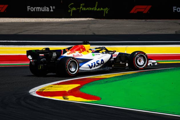 F1 - BELGIAN GRAND PRIX 2026 41 LINDBLAD Arvid (gbr), Visa Cash App RB F1 Team VCARB03, action during the Formula 1 Belgian Grand Prix 2026, 10th round of the 2026 Formula One World Championship, WM, Weltmeisterschaft from July 17 to 19, 2026 on the Circuit de Spa-Francorchamps, in Stavelot, Belgium - StavelotBelgium  Copyright: xFLORENTxGOODENx