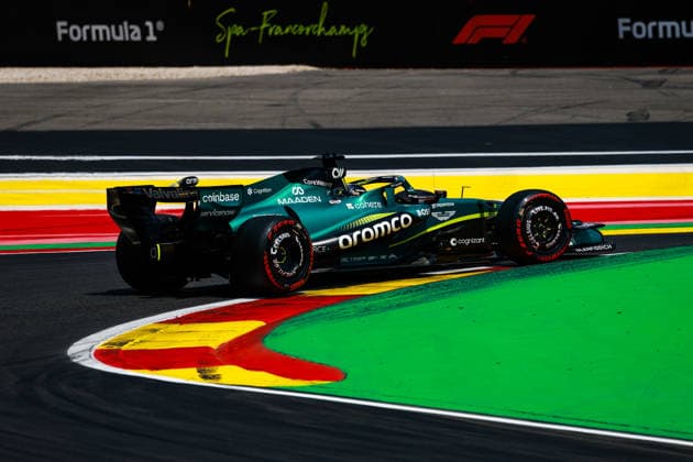 F1 - BELGIAN GRAND PRIX 2026 18 STROLL Lance (can), Aston Martin F1 Team AMR26, action during the Formula 1 Belgian Grand Prix 2026, 10th round of the 2026 Formula One World Championship, WM, Weltmeisterschaft from July 17 to 19, 2026 on the Circuit de Spa-Francorchamps, in Stavelot, Belgium - StavelotBelgium  Copyright: xFLORENTxGOODENx