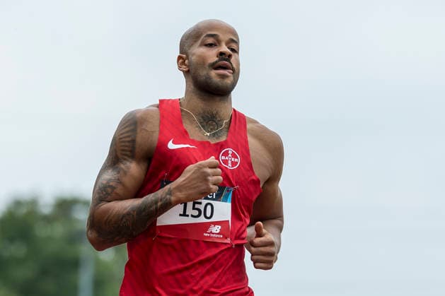LEVERKUSEN, GERMANY - JULY 18, 2026 : Leon Schaefer (GER TSV Bayer 04 Leverkusen) competing in the 100m during the Para Heimspiel 7.0 at Fritz Jacobi Sports Complex on July 18, 2026 in Leverkusen, Germany. Northrhine-Westphalia Germany Copyright: xAxelxKohringx