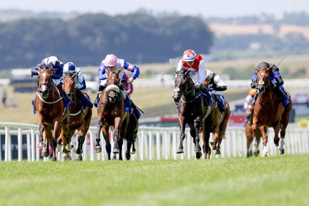 REPRO FREE *PRESS RELEASE NO REPRODUCTION FEE* EDITORIAL USE ONLY Curragh Racing Juddmonte Irish Oaks Weekend, Curragh Racecourse, Kildare 18 7 2026 Hailey Equine Irish European Breeders Fund Fillies Maiden A view of the race A view of the race 18 7 2026  Copyright: xLaszloxGeczox LG_18-07-2026_028930