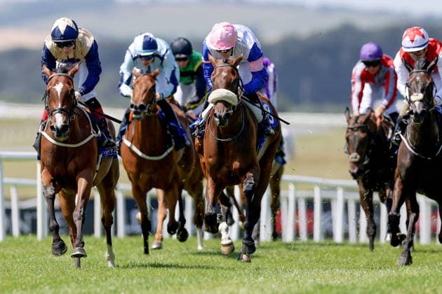 REPRO FREE *PRESS RELEASE NO REPRODUCTION FEE* EDITORIAL USE ONLY Curragh Racing Juddmonte Irish Oaks Weekend, Curragh Racecourse, Kildare 18 7 2026 Hailey Equine Irish European Breeders Fund Fillies Maiden Billy Lee onboard Rebel Wave comes home to win Billy Lee onboard Rebel Wave comes home to win 18 7 2026  Copyright: xLaszloxGeczox LG_18-07-2026_028963