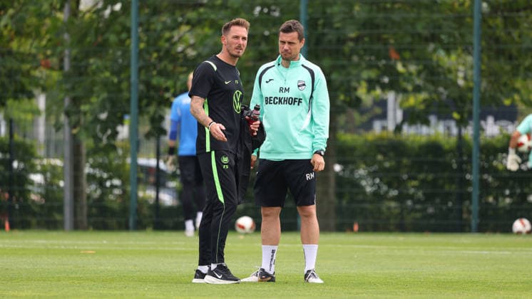 VfL vs Verl, Testspiel Wolfsburg, 18.07.2026, Fußball, Herren, Saison 2026 2027, 2. BL, VfL Wolfsburg vs SC Verl, Testspiel, Cheftrainer Tobias Strobl (VfL Wolfsburg) Niedersachsen Deutschland *** VfL vs. Verl, Friendly Match, Wolfsburg, July 18, 2026, Soccer, Men s, 2026–2027 Season, 2. Bundesliga, VfL Wolfsburg vs. SC Verl, Friendly Match, Head Coach Tobias Strobl, VfL Wolfsburg, Lower Saxony, Germany