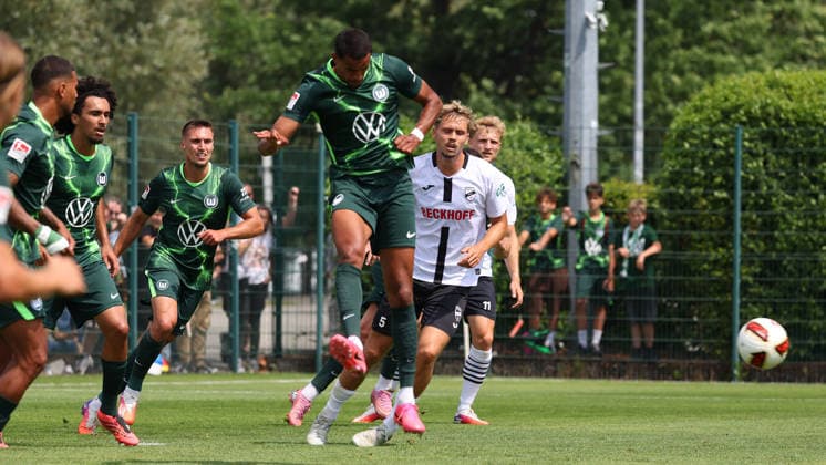 VfL vs Verl, Testspiel Wolfsburg, 18.07.2026, Fußball, Herren, Saison 2026 2027, 2. BL, VfL Wolfsburg vs SC Verl, Testspiel, Robert Glatzel (VfL Wolfsburg) Niedersachsen Deutschland *** VfL vs. Verl, Friendly Match, Wolfsburg, July 18, 2026, Soccer, Men s, 2026–2027 Season, 2. Bundesliga, VfL Wolfsburg vs. SC Verl, Friendly Match, Robert Glatzel, VfL Wolfsburg, Lower Saxony, Germany