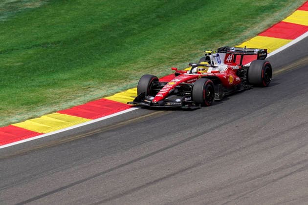 FORMULA ONE BELGIAN GRAND PRIX 2026 Lewis Hamilton 44 (GBR) Ferrari in practice during the Formula 1 Moet & Chandon Belgian Grand Prix 2026, 10th round of the 2026 Formula 1 World Championship, WM, Weltmeisterschaft from 17th - 19th July 2026 at Circuit de Spa-Francorchamps, Stavelot, Belgium. Credit: Robbie Hoad Every Second Media Editorial use only. All images are copyright Every Second Media Limited. No images may be reproduced without prior permission. Copyright: xIMAGO EveryxSecondxMediax ESM-2070-0285 RobbiexHoadx xEveryxSecondxMediax
