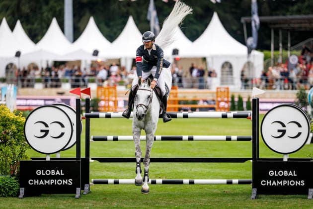 RIESENBECK - Longines Global Champions Tour of Riesenbeck 2026, RIESENBECK - Longines Global Champions Tour of Riesenbeck 2026 KUKUK Christian (GER), Checker 47 KINGSLAND TROPHY GCL - First Team Competition CSI5* - Int. jumping competition against the clock (1.60 m) Riesenbeck, Riesenbeck International 18. July 2026 - *** RIESENBECK Longines Global Champions Tour of Riesenbeck 2026, RIESENBECK Longines Global Champions Tour of Riesenbeck 2026 KUKUK Christian GER, Checker 47 KINGSLAND TROPHY GCL First Team Competition CSI5* International Jumping Competition Against the Clock 160 m Riesenbeck, Riesenbeck International, July 18, 2026