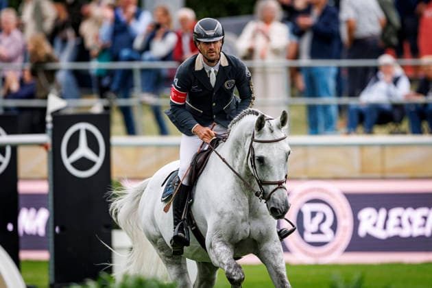 RIESENBECK - Longines Global Champions Tour of Riesenbeck 2026, RIESENBECK - Longines Global Champions Tour of Riesenbeck 2026 KUKUK Christian (GER), Checker 47 KINGSLAND TROPHY GCL - First Team Competition CSI5* - Int. jumping competition against the clock (1.60 m) Riesenbeck, Riesenbeck International 18. July 2026 - *** RIESENBECK Longines Global Champions Tour of Riesenbeck 2026, RIESENBECK Longines Global Champions Tour of Riesenbeck 2026 KUKUK Christian GER, Checker 47 KINGSLAND TROPHY GCL First Team Competition CSI5* International Jumping Competition Against the Clock 160 m Riesenbeck, Riesenbeck International, July 18, 2026