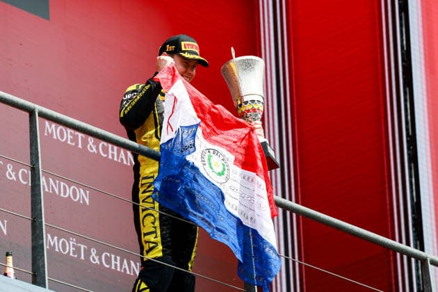 AUTO - FORMULA 2 2026 - SPA DURKSEN Joshua (par), Invicta Racing, Dallara F2 2024, portrait podium during the 8th round of the 2026 FIA Formula 2 Championship from July 17 to 19, 2026 on the Circuit de Spa-Francorchamps, in Stavelot, Belgium - StavelotBelgium  Copyright: xFLORENTxGOODENx
