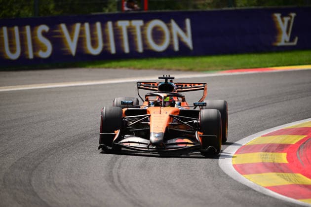 F1 Grand Prix of Belgium - Qualifying Oscar Piastri of the McLaren F1 Team drives during qualifying for the Belgian Grand Prix at the Spa-Francorchamps Circuit in Stavelot, Belgium. Stavelot Wallonia Belgium  Copyright: xAndreaxDiodatox originalFilename:diodato-belgiang260718_npbVp.jpg