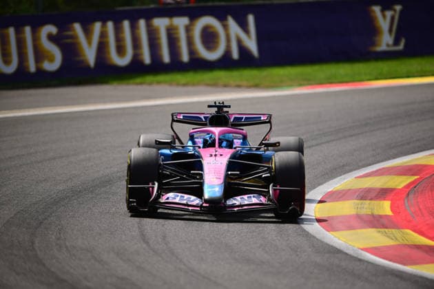 F1 Grand Prix of Belgium - Qualifying Pierre Gasly of the Alpine F1 Team drives during qualifying for the Belgian Grand Prix at the Spa-Francorchamps Circuit in Stavelot, Belgium. Stavelot Wallonia Belgium  Copyright: xAndreaxDiodatox originalFilename:diodato-belgiang260718_nppZH.jpg