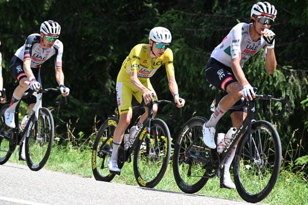 18-07-2026 Tour De France; Tappa 14 Mulhouse - Le Markstein; 2026, Uae Emirates - Xrg; Del Toro Romero, Isaac; Pogacar, Tadej; Le Markstein; 