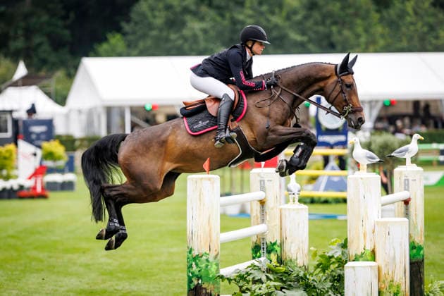 RIESENBECK - Longines Global Champions Tour of Riesenbeck 2026, RIESENBECK - Longines Global Champions Tour of Riesenbeck 2026 HINNERS Sophie (GER), Iron Dames Combella KINGSLAND TROPHY GCL - First Team Competition CSI5* - Int. jumping competition against the clock (1.60 m) Riesenbeck, Riesenbeck International 18. July 2026 - *** RIESENBECK Longines Global Champions Tour of Riesenbeck 2026, RIESENBECK Longines Global Champions Tour of Riesenbeck 2026 HINNERS Sophie GER, Iron Dames Combella KINGSLAND TROPHY GCL First Team Competition CSI5* International Jumping Competition Against the Clock, 160 m, Riesenbeck, Riesenbeck International, July 18, 2026