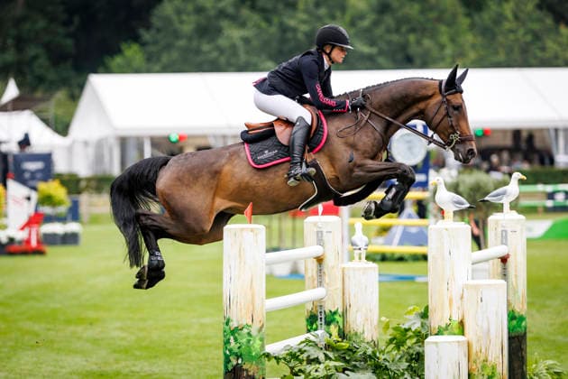 RIESENBECK - Longines Global Champions Tour of Riesenbeck 2026, RIESENBECK - Longines Global Champions Tour of Riesenbeck 2026 HINNERS Sophie (GER), Iron Dames Combella KINGSLAND TROPHY GCL - First Team Competition CSI5* - Int. jumping competition against the clock (1.60 m) Riesenbeck, Riesenbeck International 18. July 2026 - *** RIESENBECK Longines Global Champions Tour of Riesenbeck 2026, RIESENBECK Longines Global Champions Tour of Riesenbeck 2026 HINNERS Sophie GER, Iron Dames Combella KINGSLAND TROPHY GCL First Team Competition CSI5* International Jumping Competition Against the Clock, 160 m, Riesenbeck, Riesenbeck International, July 18, 2026