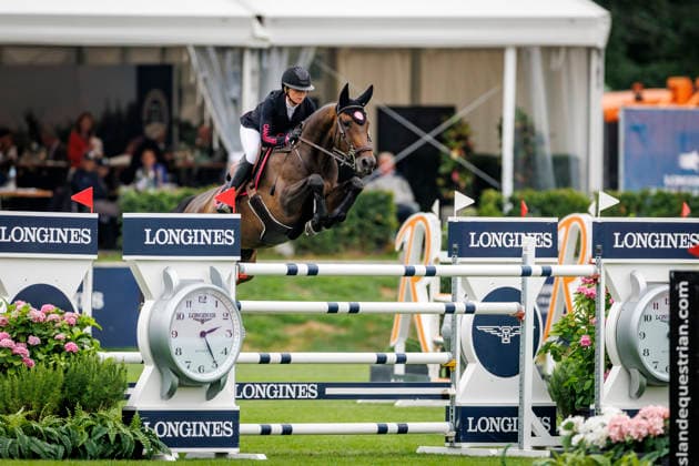 RIESENBECK - Longines Global Champions Tour of Riesenbeck 2026, RIESENBECK - Longines Global Champions Tour of Riesenbeck 2026 HINNERS Sophie (GER), Iron Dames Combella KINGSLAND TROPHY GCL - First Team Competition CSI5* - Int. jumping competition against the clock (1.60 m) Riesenbeck, Riesenbeck International 18. July 2026 - *** RIESENBECK Longines Global Champions Tour of Riesenbeck 2026, RIESENBECK Longines Global Champions Tour of Riesenbeck 2026 HINNERS Sophie GER, Iron Dames Combella KINGSLAND TROPHY GCL First Team Competition CSI5* International Jumping Competition Against the Clock, 160 m, Riesenbeck, Riesenbeck International, July 18, 2026