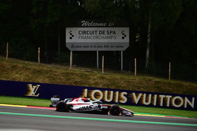 F1 Grand Prix of Belgium - Qualifying Oliver Bearman of the Haas F1 Team drives during qualifying for the Belgian Grand Prix at the Spa-Francorchamps Circuit in Stavelot, Belgium. Stavelot Wallonia Belgium  Copyright: xAndreaxDiodatox originalFilename:diodato-belgiang260718_np02y.jpg