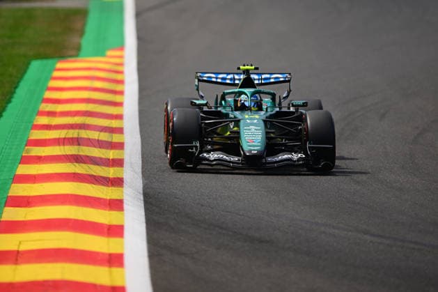 F1 Grand Prix of Belgium - Qualifying Fernando Alonso of the Aston Martin Cognizant F1 Team drives during qualifying for the Belgian Grand Prix at the Spa-Francorchamps Circuit in Stavelot, Belgium. Stavelot Wallonia Belgium  Copyright: xAndreaxDiodatox originalFilename:diodato-belgiang260718_np2pr.jpg