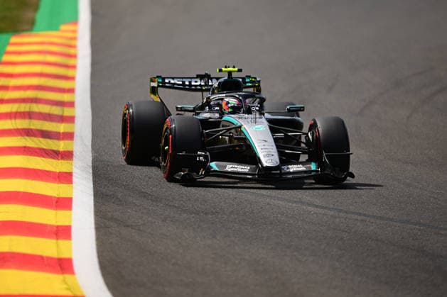 F1 Grand Prix of Belgium - Qualifying Andrea Kimi Antonelli of the Mercedes-AMG Petronas F1 Team drives during qualifying for the Belgian Grand Prix at the Spa-Francorchamps Circuit in Stavelot, Belgium. Stavelot Wallonia Belgium  Copyright: xAndreaxDiodatox originalFilename:diodato-belgiang260718_np08e.jpg