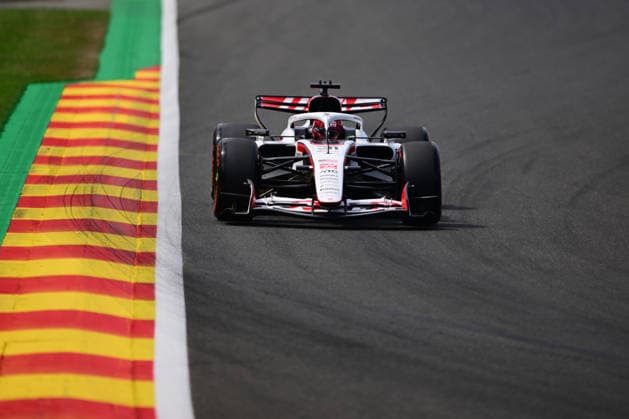 F1 Grand Prix of Belgium - Qualifying Esteban Ocon of the Haas F1 Team drives during qualifying for the Belgian Grand Prix at the Spa-Francorchamps Circuit in Stavelot, Belgium. Stavelot Wallonia Belgium  Copyright: xAndreaxDiodatox originalFilename:diodato-belgiang260718_npYji.jpg