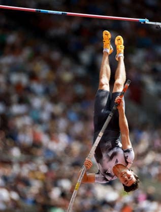 Owen Heard of Great Britain during the Pole Vault Men.1 The London Athletics Meet, Wanda Diamond League, London Stadium, London, UK - 18 Jul 2026London London Stadium United Kingdom  Copyright: xJamesxMarsh Shutterstockx 16996766aa