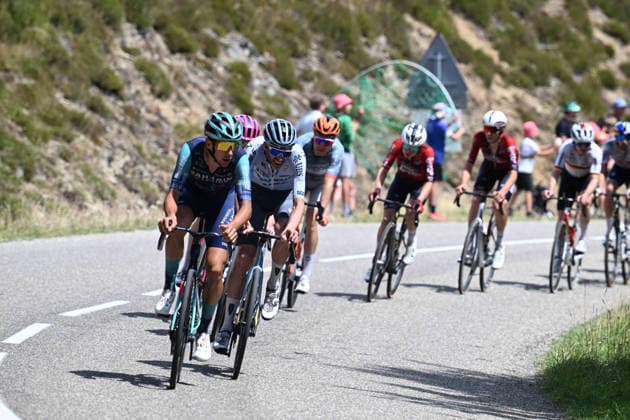 18-07-2026 Tour De France; Tappa 14 Mulhouse - Le Markstein; 2026, Bahrain Victorious; 2026, Pinarello - Q36.5; Tiberi, Antonio; Howson, Damien; Le Markstein; 
