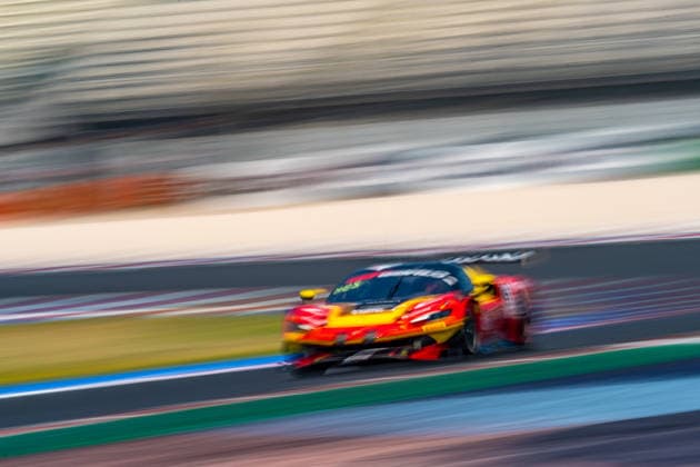 IPA86779777 - Matias ZAGAZETA and Tommaso MOSCA driving the ( 51) Ferrari 296 GT3 EVO for Team AF Corse during Round 5 of the GT World Challenge at Misano, Italy, on July 18, 2026  Copyright: xLucaxRossini IPAxSportx xx 86779777