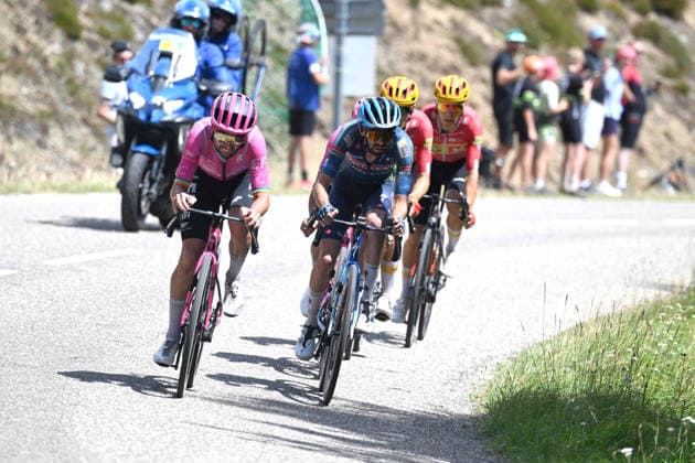 18-07-2026 Tour De France; Tappa 14 Mulhouse - Le Markstein; 2026, Ef Education - Easypost; 2026, Soudal - Quick Step; Healy, Ben; Paret Peintre, Valentin; Le Markstein; 