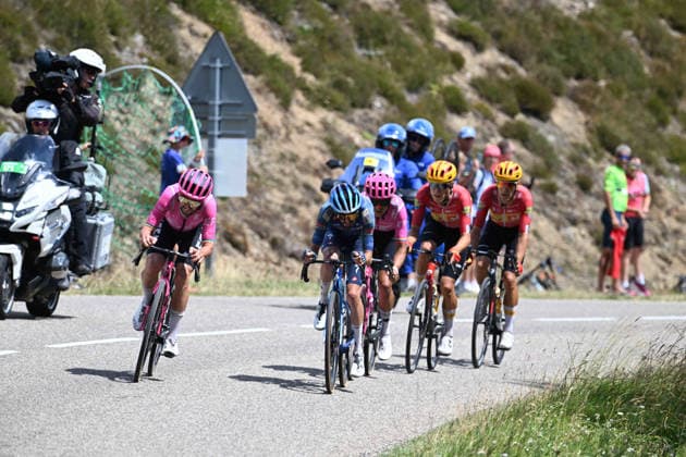 18-07-2026 Tour De France; Tappa 14 Mulhouse - Le Markstein; 2026, Ef Education - Easypost; 2026, Soudal - Quick Step; Healy, Ben; Paret Peintre, Valentin; Le Markstein; 