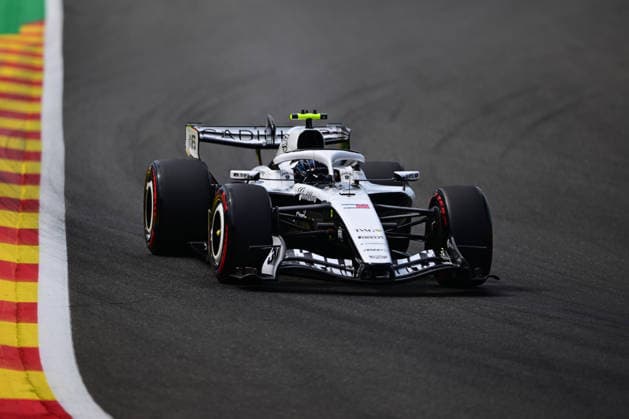 F1 Grand Prix of Belgium - Qualifying Valtteri Bottas of the Cadillac F1 Team drives during qualifying for the Belgian Grand Prix at the Spa-Francorchamps Circuit in Stavelot, Belgium. Stavelot Wallonia Belgium  Copyright: xAndreaxDiodatox originalFilename:diodato-belgiang260718_npm8r.jpg