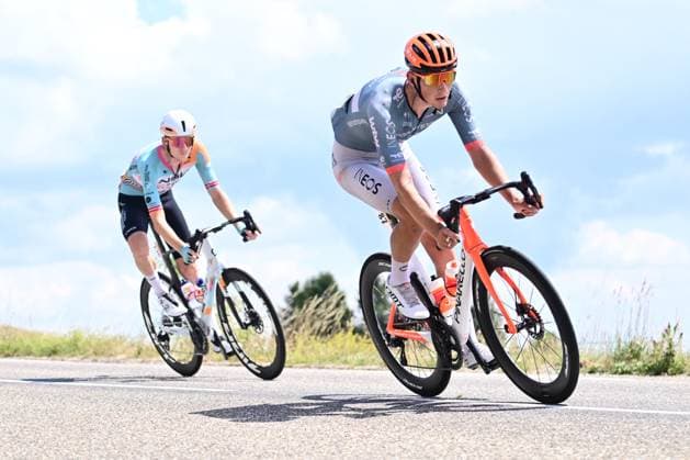 Tour de France 2026 Stage 14 LE MARKSTEIN, FRANCE - JULY 18 : Tarling Joshua (GBR) of Netcompany INEOS in action during stage 14 of the 113rd edition of Tour de France an UCI World Tour 2.UWT cycling road race stage for Men Elite of 155 km with start in Mulhouse and finish in Le Markstein on July 18, 2026 in Le Markstein, France, 18 07 2026 ( Motordriver Kurt Vandenborre - Le Markstein France  Copyright: xPeterxDexVoechtx