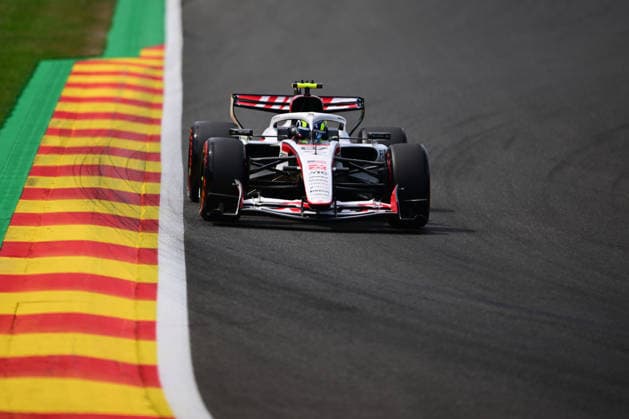 F1 Grand Prix of Belgium - Qualifying Oliver Bearman of the Haas F1 Team drives during qualifying for the Belgian Grand Prix at the Spa-Francorchamps Circuit in Stavelot, Belgium. Stavelot Wallonia Belgium  Copyright: xAndreaxDiodatox originalFilename:diodato-belgiang260718_np5Ng.jpg