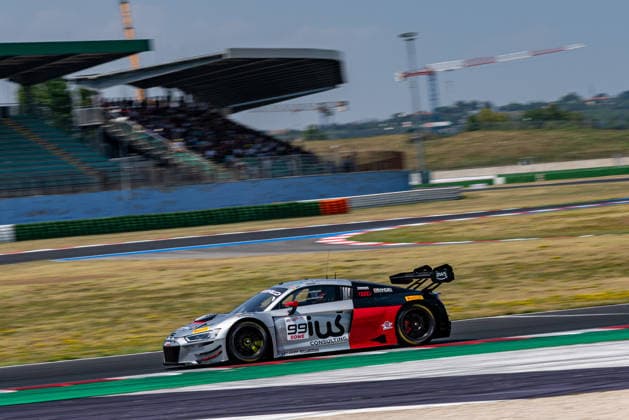 IPA86779767 - Dylan PEREIRA and Alex AKA driving the ( 99) Audi R8 LMS GT3 EVO II for Tresor Attempto Racing during Round 5 of the GT World Challenge at Misano, Italy, on July 18, 2026  Copyright: xLucaxRossini IPAxSportx xx 86779767