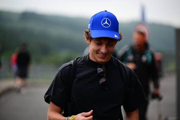 F1 Grand Prix of Belgium - Qualifying Andrea Kimi Antonelli of the Mercedes-AMG Petronas F1 Team drives during qualifying for the Belgian Grand Prix at the Spa-Francorchamps Circuit in Stavelot, Belgium. Stavelot Wallonia Belgium  Copyright: xAndreaxDiodatox originalFilename:diodato-belgiang260718_npyKJ.jpg