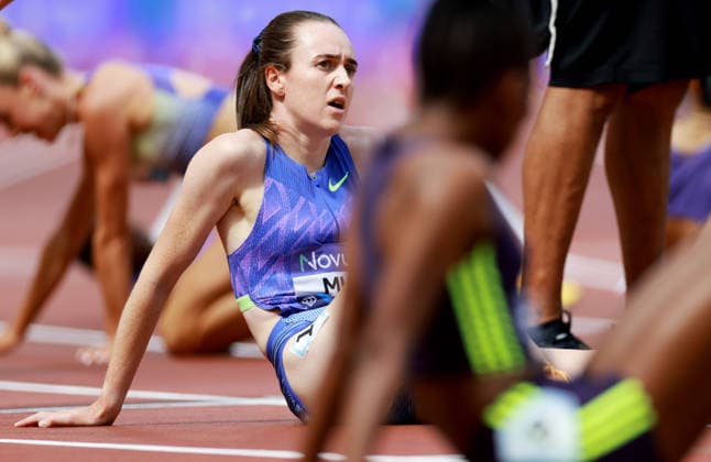 Laura Muir of Great Britain after the 3000m Women. The London Athletics Meet, Wanda Diamond League, London Stadium, London, UK - 18 Jul 2026London London Stadium United Kingdom  Copyright: xJamesxMarsh Shutterstockx 16996766an