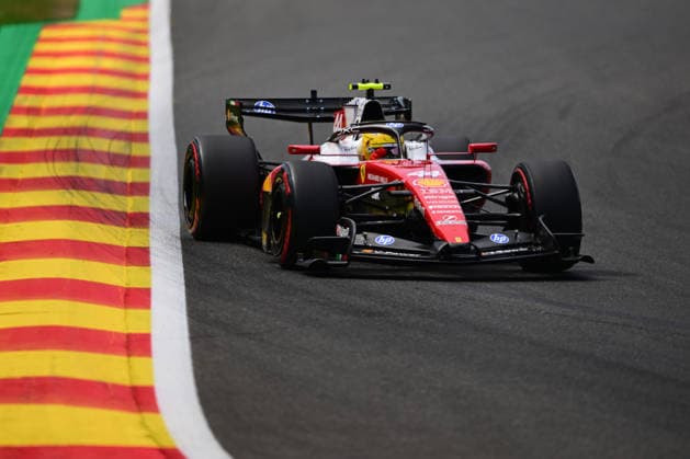 F1 Grand Prix of Belgium - Qualifying Lewis Hamilton of Scuderia Ferrari drives during qualifying for the Belgian Grand Prix at the Spa-Francorchamps Circuit in Stavelot, Belgium. Stavelot Wallonia Belgium  Copyright: xAndreaxDiodatox originalFilename:diodato-belgiang260718_npLOw.jpg