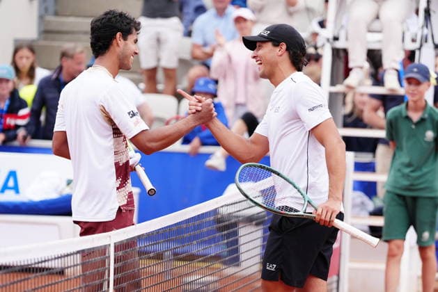 BASTAD, SWEDEN 20260718 Luciano Darderi during the men s semi-final at the Nordea Open tennis match in Bastad. BASTAD SVERIGE x9200x *** BASTAD, SWEDEN July 18, 2026 Luciano Darderi during the men s semifinal at the Nordea Open tennis tournament in Bastad BASTAD, SWEDEN x9200x  Copyright: xBjörnxLarssonxRosvall TTx TENNIS NORDEA OPEN I BASTAD