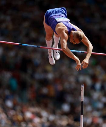 Sam Kendricks of USA on his way to winning the Pole Vault Men. The London Athletics Meet, Wanda Diamond League, London Stadium, London, UK - 18 Jul 2026London London Stadium United Kingdom  Copyright: xJamesxMarsh Shutterstockx 16996766bk