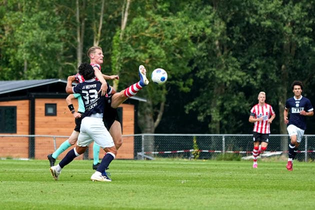Friendly: Sparta Rotterdam v SV Meppen Delden - Milan Zonneveld of Sparta Rotterdam during a friendly in preparation of the 2026 2027 season. The match is set between Sparta Rotterdam and SV Meppen at Aparthotel Delden on 18 July 2026 in Delden, The Netherlands. (Hero Images Carlo Bruil) Copyright: xCarloxBruilx