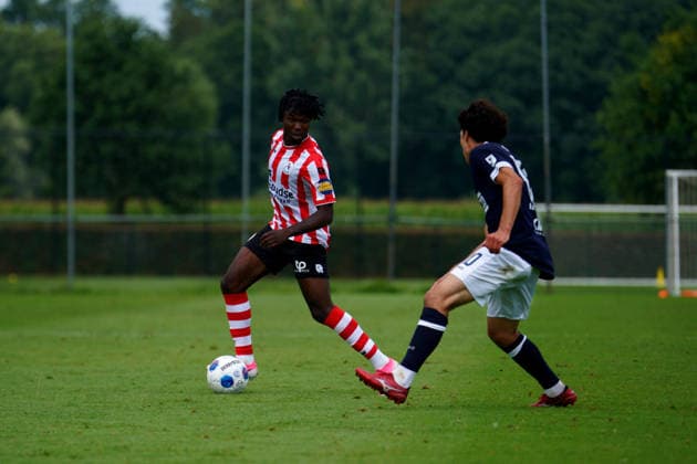 Friendly: Sparta Rotterdam v SV Meppen Delden - Joel Ideho of Sparta Rotterdam during a friendly in preparation of the 2026 2027 season. The match is set between Sparta Rotterdam and SV Meppen at Aparthotel Delden on 18 July 2026 in Delden, The Netherlands. (Hero Images Carlo Bruil) Copyright: xCarloxBruilx