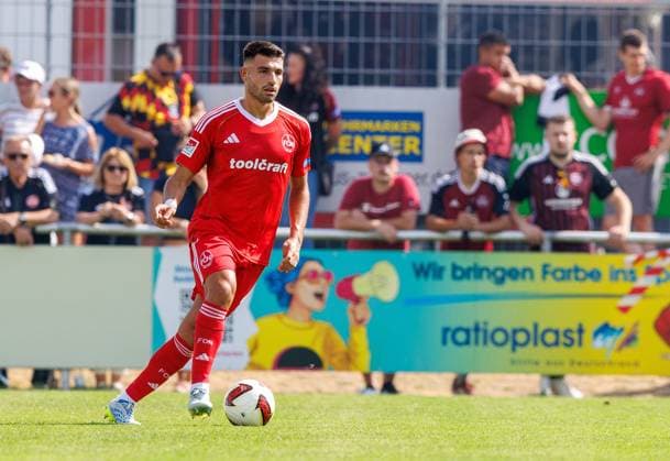 18.07.2026 - Fussball - Saison 2026 2027 - Testspiel Freundschaftsspiel Vorbereitungsspiel: 1. FC Nürnberg Nuernberg FCN ( Club ) - SV Waldhof Mannheim 07 - Sportfoto Zink DaMa - xdaxmax - Alexios Kalogeropoulos (4, 1. FC Nürnberg FCN ) - Freisteller Einzelbild *** July 18, 2026 Soccer Season 2026–2027 Exhibition Match Friendly Match Preseason Match 1 FC Nürnberg Nuremberg FCN Club SV Waldhof Mannheim 07 Sports Photo Zink DaMa xdaxmax Alexios Kalogeropoulos 4, 1 FC Nuremberg FCN Cutout Single Image