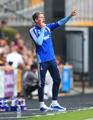 Oliver Glasner, manager of Nottingham Forest in action. Notts County v Nottingham Forest, Pre Season Friendly, Football, Meadow Lane, Nottingham, UK - 18 Jul 2026Nottingham Meadow Lane United Kingdom EDITORIAL USE ONLY No use with unauthorised audio, video, data, fixture lists, club league logos or live services. Online in-match use limited to 120 images, no video emulation. No use in betting, games or single club league player publications.  Copyright: xLindseyxParnaby Shutterstockx 16995430r