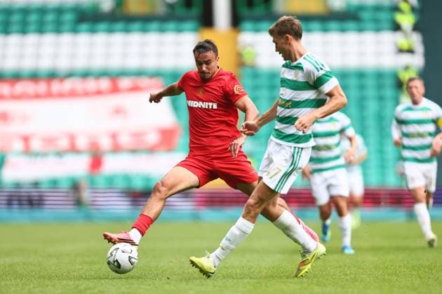David Strelec of Middlesbrough Celtic v Middlesbrough, Pre Season Friendly, Football, Celtic Park, Glasgow, Scotland, UK - 18 Jul 2026Glasgow Celtic Park United Kingdom  Copyright: xPhilxOldham Shutterstockx 16995445al