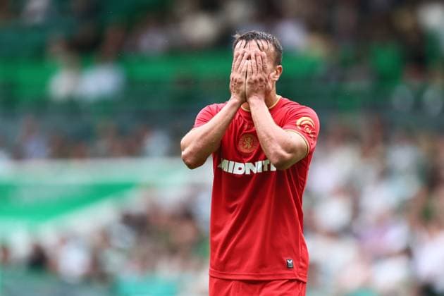 David Strelec of Middlesbrough dejected Celtic v Middlesbrough, Pre Season Friendly, Football, Celtic Park, Glasgow, Scotland, UK - 18 Jul 2026Glasgow Celtic Park United Kingdom  Copyright: xPhilxOldham Shutterstockx 16995445ag