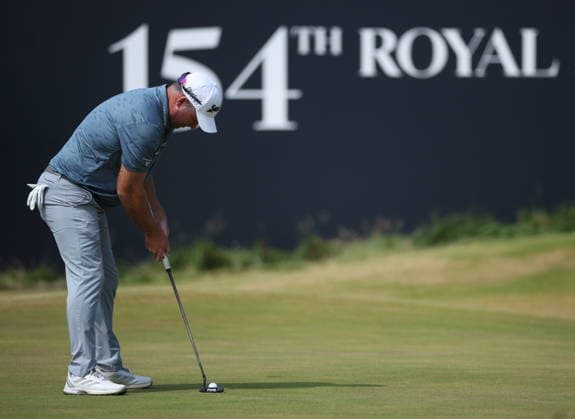154th Open Golf Championships - Round 3 Ryan Fox of Australia putts on the 18th green during the British Open Golf Championships at Royal Birkdale in Southport, Britain, 18 July 2026. SOUTHPORT UNITED KINGDOM  Copyright: xADAMxVAUGHANx